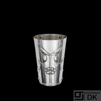 A. Dragsted - Copenhagen. Small Silver Cup / Vase - Anno 1909.