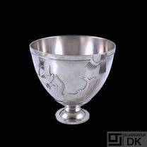 A. Michelsen. Footed Sterling Silver Bowl - 1928 - Harald Folmer Gross