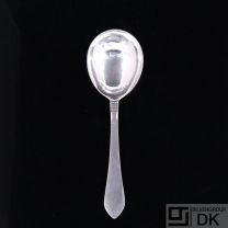 Georg Jensen. Silver Serving Spoon, S. 115 - Continental / Antik