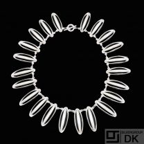 Danish Sterling Silver Necklace - 1960s