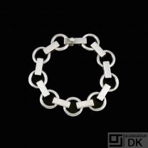Bent Knudsen - Denmark. Sterling Silver Bracelet #60.