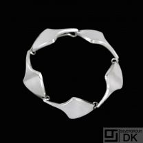 Bent Knudsen - Denmark. Modern Sterling Silver Bracelet #16. 1960s