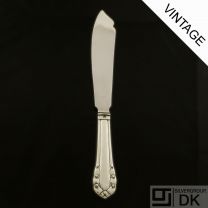 Georg Jensen Silver Cake Knife, Small - Lily of the Valley/ Liljekonval - VINTAGE