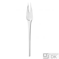 Georg Jensen Silver Meat Fork, 2 Tines - Caravel - NEW