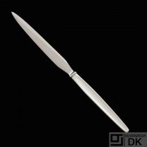 Georg Jensen Silver Letter Opener/ Paper Knife, Old Style Blade - Cypress/ Cypres