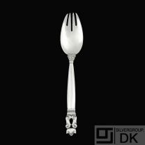 Georg Jensen. Sterling Silver Spork, Spoon/Fork - Acorn / Konge.