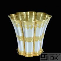 A. Michelsen. Margrethe Cup/Vase. Sterling Silver, partly gilded. 1971.