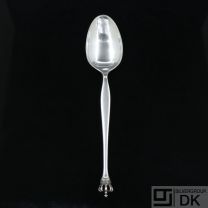 Sterling Silver Dinner Spoon. Danish Crown / Dansk Krone.