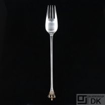 Sterling Silver Dinner Fork. Danish Crown / Dansk Krone.