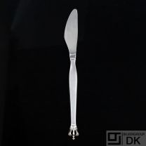 Sterling Silver Dinner Knife. Danish Crown / Dansk Krone.