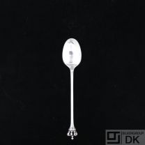 Sterling Silver Teaspoon. Danish Crown / Dansk Krone.