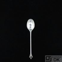Sterling Silver Coffee Spoon. Danish Crown / Dansk Krone.