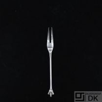 Sterling Silver Pickle Fork. Danish Crown / Dansk Krone.