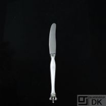 Sterling Silver Travel Knife. Danish Crown / Dansk Krone.