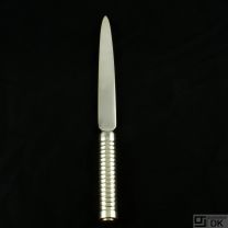 Georg Jensen Large Sterling Silver Paper Knife - all silver- Bernadotte