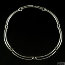 N. E. From - Denmark. Sterling Silver Necklace - 1960s