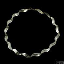 Th. Skat-Rørdam. Danish Sterling Silver Necklace - 1960s