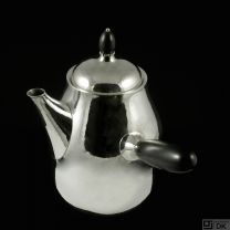 Georg Jensen Hammered Sterling Silver Coffee Pot #80D