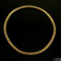 Karen Strand. 14k Gold Necklace. Denmark 1960s