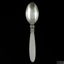 Georg Jensen Sterling Silver Teaspoon, Large / Child's Spoon - Cactus/ Kaktus - VINTAGE