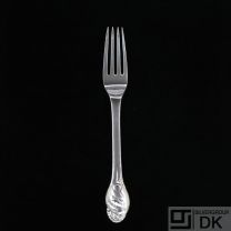 Evald Nielsen. No. 10. Silver Luncheon Fork.