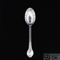 Evald Nielsen. No. 12. Silver Dessert Spoon.