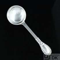 Evald Nielsen. No. 13. Silver Serving Spoon. 24 cm.