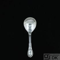 Evald Nielsen. No. 13. Silver Sugar Spoon, Curved.