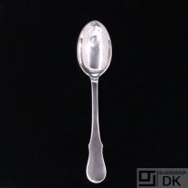 Evald Nielsen. No. 21. Silver Dessert Spoon. 