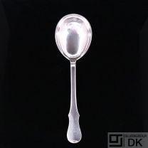 Evald Nielsen. No. 21. Silver Serving Spoon. 22,3 cm.