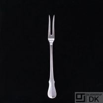 Evald Nielsen. No. 21. Silver Meat Fork. 17,2 cm