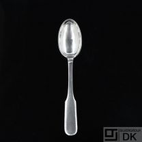 Evald Nielsen. No. 25. Silver Dessert Spoon. 