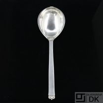 Evald Nielsen. No. 28. Silver Serving Spoon, 22 cm.