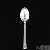 Evald Nielsen. No. 33. Silver Dessert Spoon.