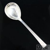 Evald Nielsen. No. 35. Silver Serving Spoon 26,8 cm. 
