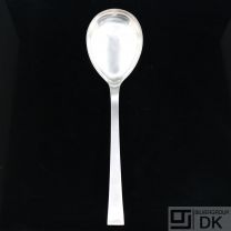 Evald Nielsen. No. 35. Silver Serving Spoon 23 cm. 