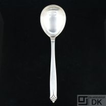 Evald Nielsen. No. 37. Silver Serving Spoon 23,5 cm.