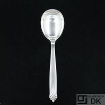 Evald Nielsen. No. 37. Silver Serving Spoon 19,7 cm.