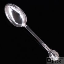 Evald Nielsen. No. 3. Silver Serving Spoon. Large. 27 cm