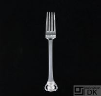 Evald Nielsen. No. 9. Silver Luncheon Fork.