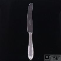 Evald Nielsen. Silver Dinner Knife, Serrated. No. 17