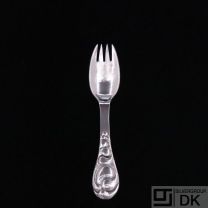 Evald Nielsen. Silver Spork. Spoon / Fork. No. 4.