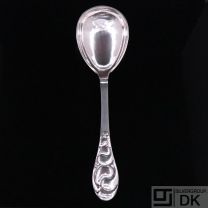 Evald Nielsen. Silver Serving Spoon. No. 4.