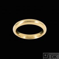 Georg Jensen. 18k Yellow Gold Ring - Magic - Size 53mm.