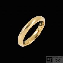 Georg Jensen. 18k Yellow Gold Ring - Magic - Size 54mm