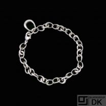 Georg Jensen. Sterling Silver Bracelet #433 - Offspring - Denmark