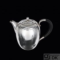 Georg Jensen. Sterling Silver Coffee Pot #847 - 1925-32 Hallmarks.