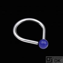 Georg Jensen. Sterling Silver Keyring with Chalcedony #432C - Andreas Mikkelsen