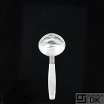 Svend Weihrauch - F. Hingelberg. Silver Sugar Spoon, small, curved. No. 18.