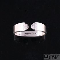 Hans Hansen. Silver Napkin Ring - No. 4 / Arvesølv nr. 4
